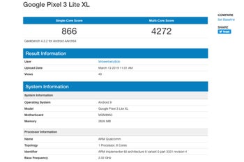 New benchmark suggests the Pixel 3 Lite XL could be humbler than expected