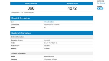 New benchmark suggests the Pixel 3 Lite XL could be humbler than expected