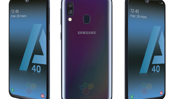 Samsung Galaxy A40 leaks out with dual-cameras and Infinity-U display