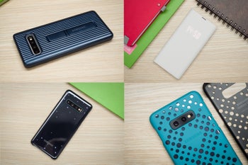Galaxy S10, S10 Plus & S10e official cases review: leather, silicone, rugged, LED, folio