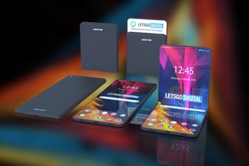 Sharp has patented a sleek foldable phone with two hinges