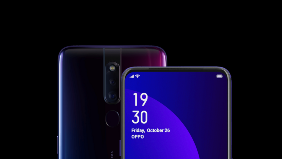 oppo slide screen