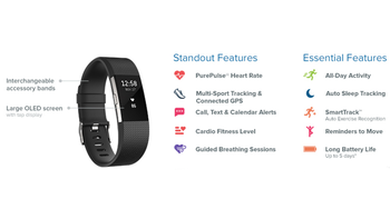 Fitbit Charge 2 heart rate + fitness tracker is 33% off at Verizon, save big!