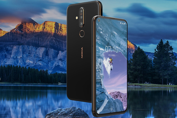 Meet the Nokia X71, a triple-camera smartphone that also has a display hole