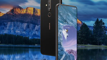 Meet the Nokia X71, a triple-camera smartphone with a display hole