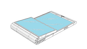 Lenovo patents a foldable phone with a cool second screen that folds from the back