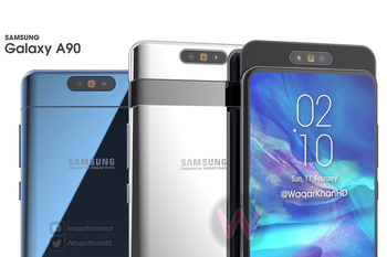 Render video shows off the Galaxy A90's unique rotating camera