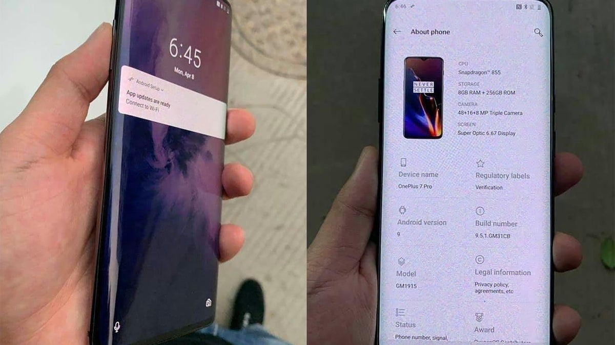 OnePlus 7 Pro model tipped for May release with a 5G version in tow for certain markets