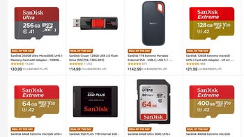 Amazon has some of the best SanDisk microSD cards and other storage products on sale today