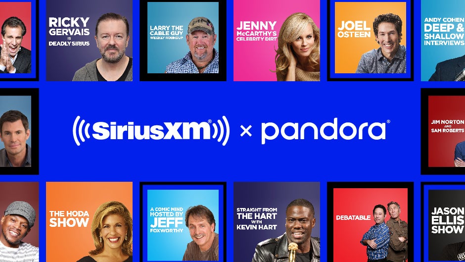Pandora adds Jenny McCarthy, Ricky Gervais, Kevin Hart, more talk shows as podcasts