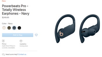 Beats Powerbeats Pro earphones availability limited to one color at launch