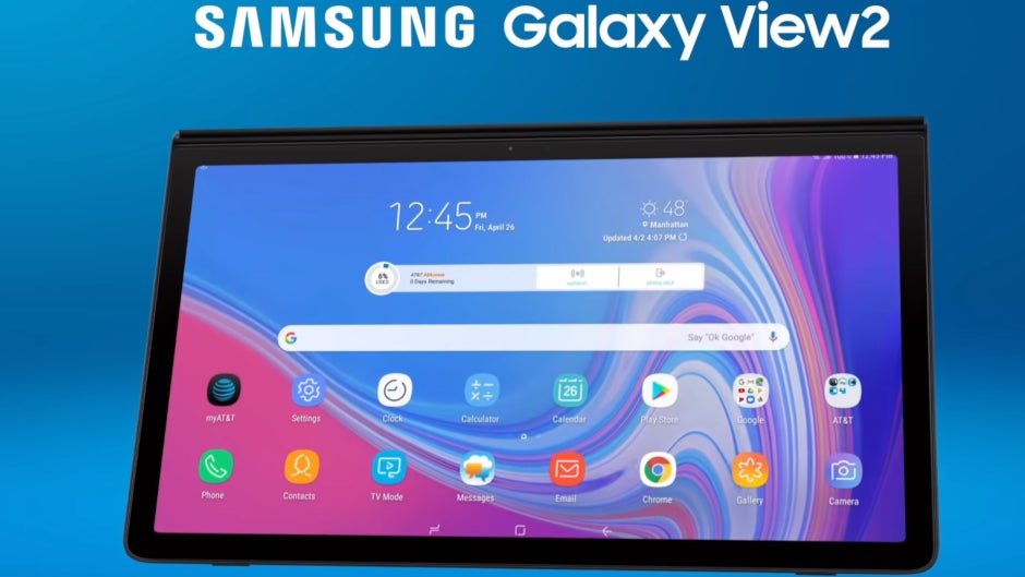 Samsung Galaxy View 2 coming to AT&T on April 26, priced higher than the original
