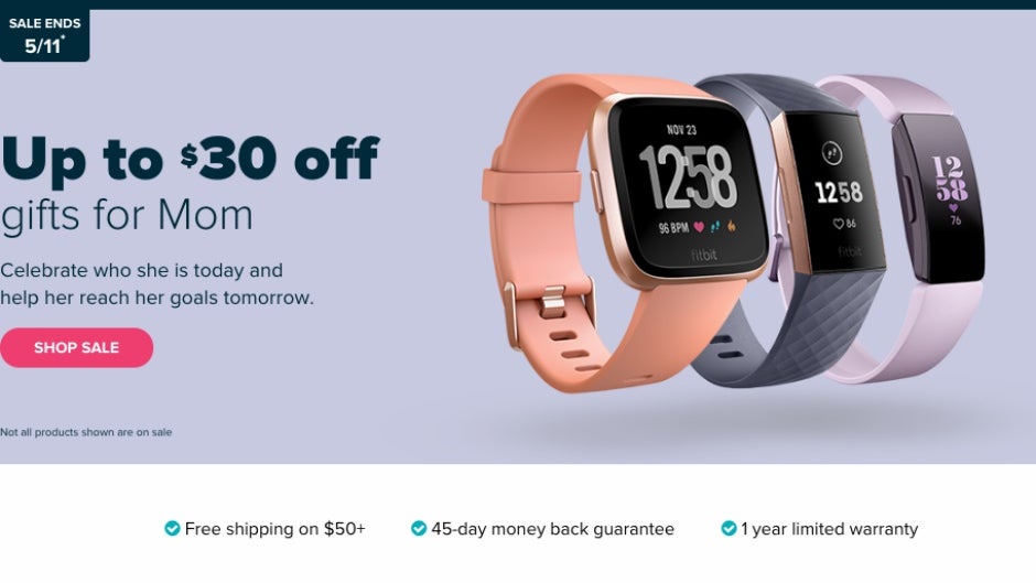 These popular Fitbit devices can be your perfect Mother's Day gift at a nice discount