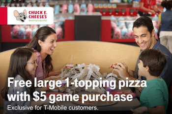 Next Tuesday, T-Mobile subscribers get free pizza to go with their tacos and coffee