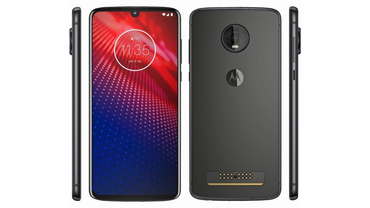 Freshly leaked Moto Z4 render shows off insanely thin profile ...