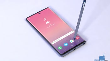 Samsung Galaxy Note 10 may go back to a more curved display and have a centered selfie camera