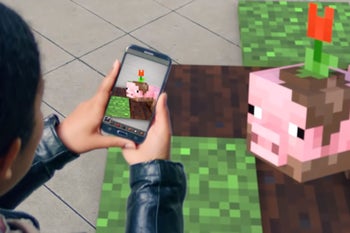 Microsoft teases Minecraft AR game for smartphones, full reveal coming this month