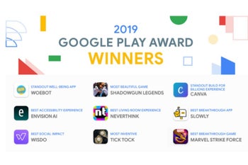 This year's Google Play Award winners include a bunch of Android apps and games you should try out