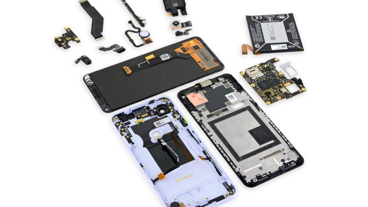 The affordable Pixel 3a phones are much easier to repair than the pricier Pixel 3 series