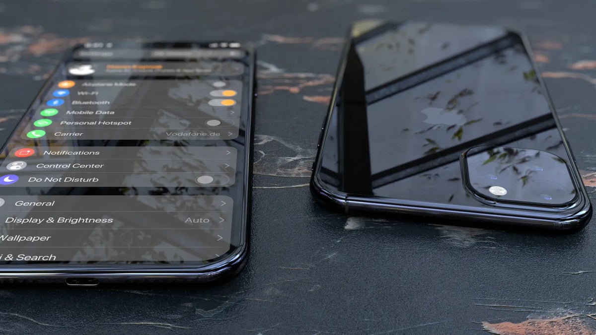 New iPhone XI/R/Max 2019 schematics and concept images flesh out iOS 13 and square camera kits