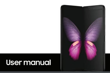 Leaked AT&T Galaxy Fold manual warns against peeling the screen off, dubs crease 'normal'