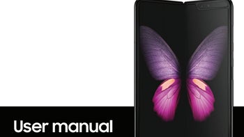 Leaked AT&T Galaxy Fold manual warns against peeling the screen off, dubs crease 'normal'