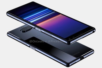 Tall and mysterious, the Sony Xperia 20 leaks in high-quality renders