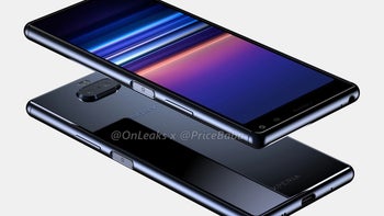 Tall and mysterious, the Sony Xperia 20 leaks in high-quality renders