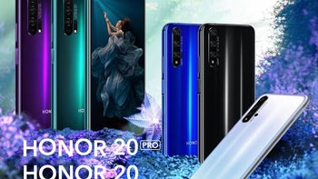 Honor 20 Pro lands with record lens aperture and 'holographic' design