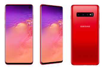 The Cardinal Red Galaxy S10's launch might be very near