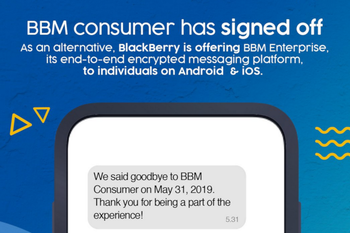 PSA: Consumer version of BBM closes today; get one year of BBMe for free