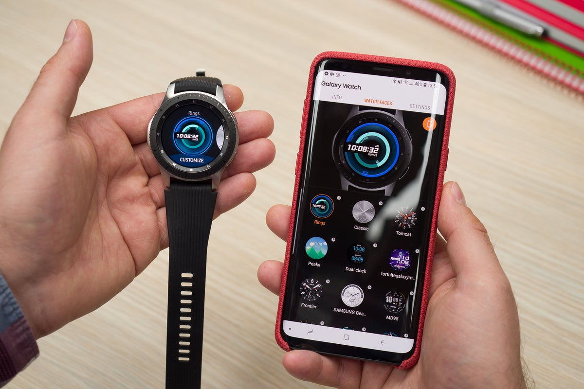 Galaxy Watch series and Gear S3 