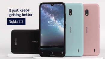 Nokia 2.2 brings the waterdrop notch down to the $100 price segment