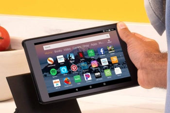 Amazon's great deal on a Fire HD 8 bundle includes accessory that makes it a smart display