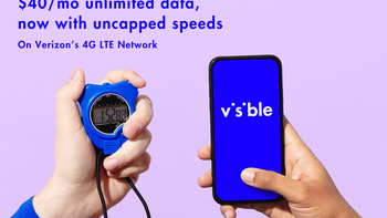 Verizon's Visible now offers uncapped data at no extra cost, but only for a limited time