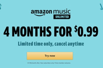 Deal: Get 4 months of Amazon Music Unlimited for less than $1