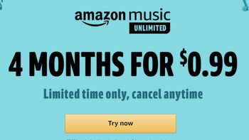 Deal: Get 4 months of Amazon Music Unlimited for less than $1
