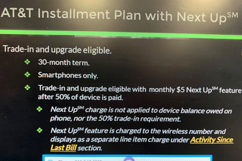 AT&T's new Next Up installment plan is a ripoff for customers and reps alike