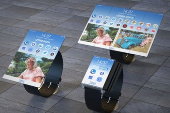 IBM patents a smartwatch that becomes a phone and a tablet