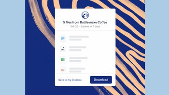 Dropbox Transfer lets users send up to 100GB of files