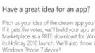 Submit an app suggestion for WP7 and you can win $5,000 & a WP7 handset
