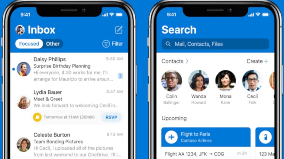Outlook for iOS update finally brings iCloud support