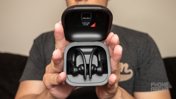 Apple promotes the Powerbeats Pro earphones in a new ad