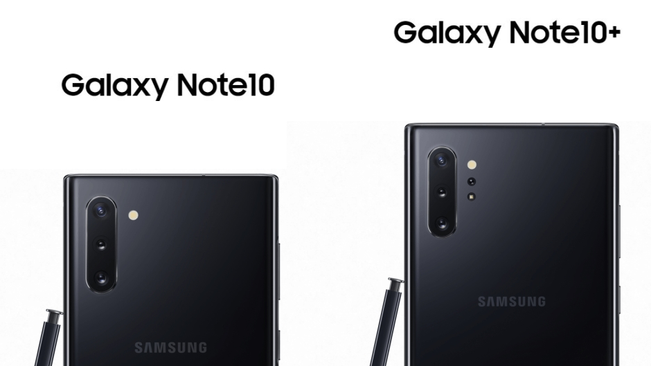 Galaxy Note 10 vs 10+ specs and price comparison