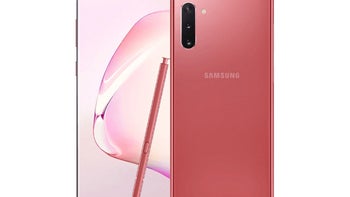 "Official" Samsung Galaxy Note 10 renders let us see the phone's pink variant