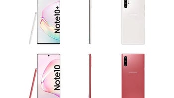 Note 10 and 10+ missing Aura White hue leaks, here are all their colors at release