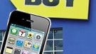 Best Buy stores will have at least 45 iPhone 4 handsets per store on launch day?