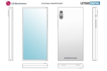 LG files another patent application for a foldable phone