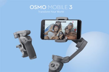 DJI Osmo Mobile 3 is a revolutionary phone gimbal that folds into a super compact size