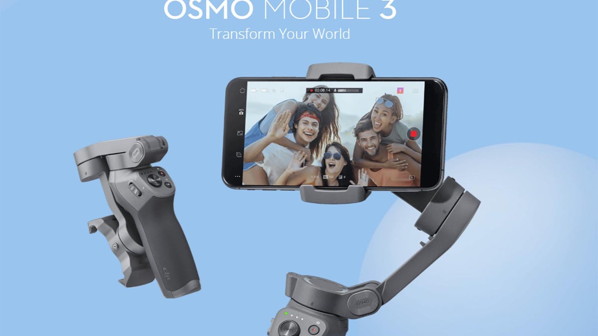 DJI Osmo Mobile 3 is a revolutionary phone gimbal that folds into 